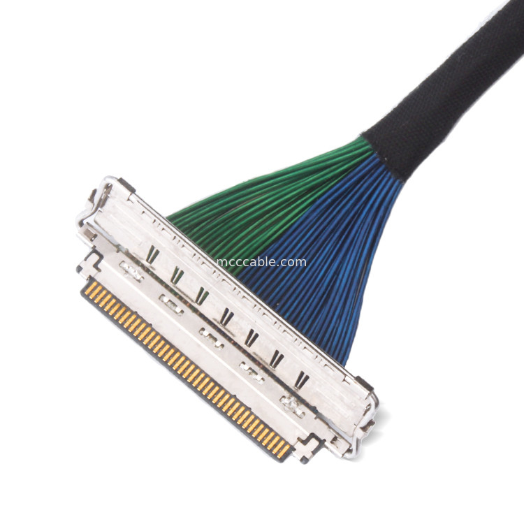 PLUS 20788 060T 01 0.4 mm ピッチEDP lvds 60 PIN マイクロコアシアルケーブル