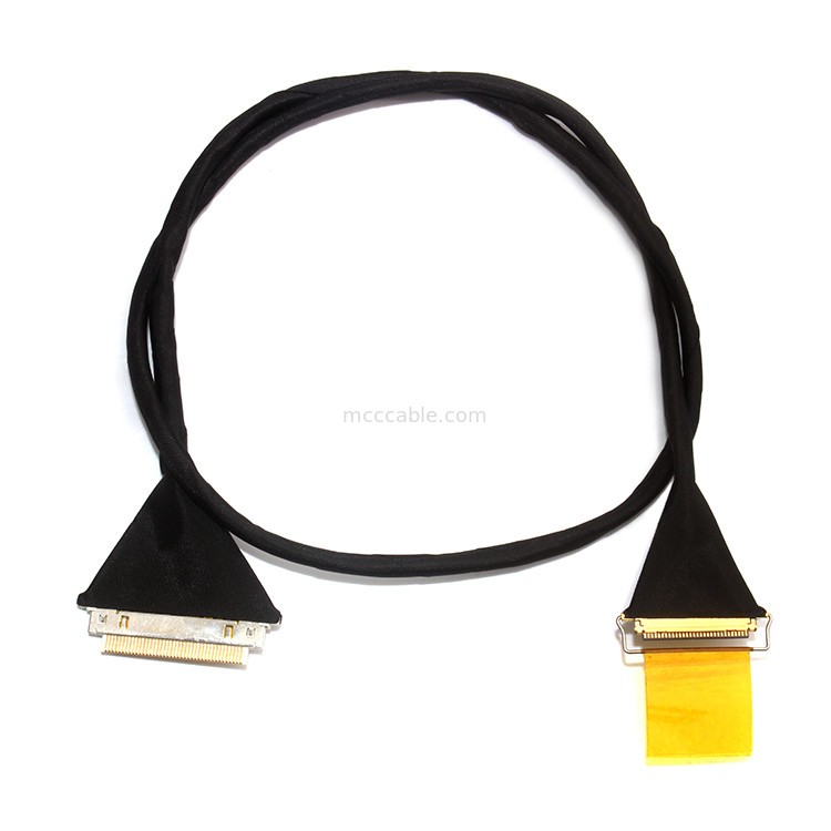 Lvds EDPケーブル lcdケーブル Aces 50204 030 から 20453-230t 30ピン 0.4mm LVDSケーブル組立