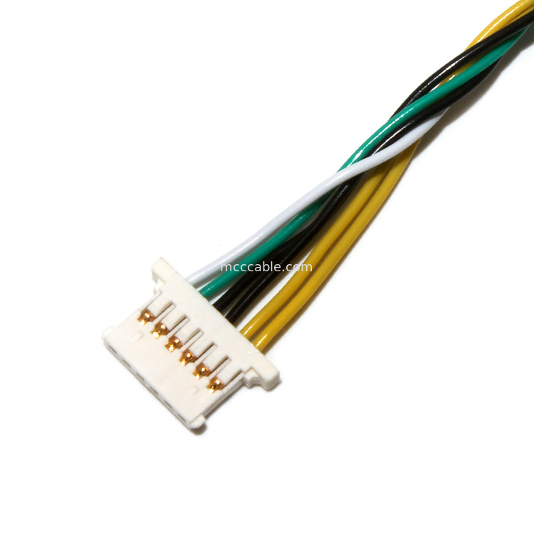 1.25mm LEDのケーブル会議、Molexのケーブル会議51146 JST PHR 6への0600