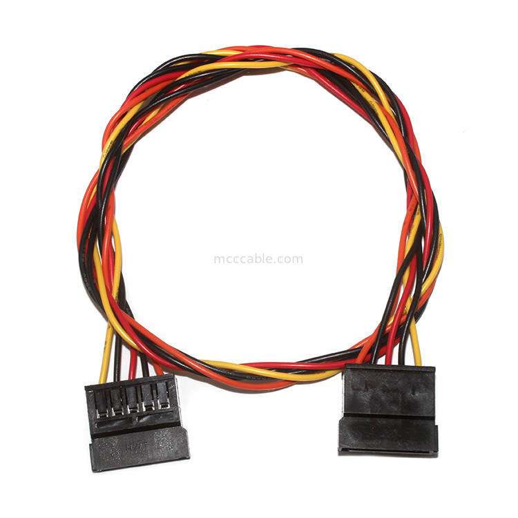 Molex 0679260011 Sataの送電線女性の3.81mmピッチ ケーブルのlvdsの表示コネクター