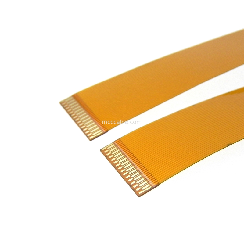 板FFC FPCは0.3 Mmを投げる21pin長さ60mmのlvds 21のピン コネクタ ケーブルをケーブルで通信する
