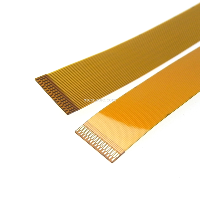 板FFC FPCは0.3 Mmを投げる21pin長さ60mmのlvds 21のピン コネクタ ケーブルをケーブルで通信する