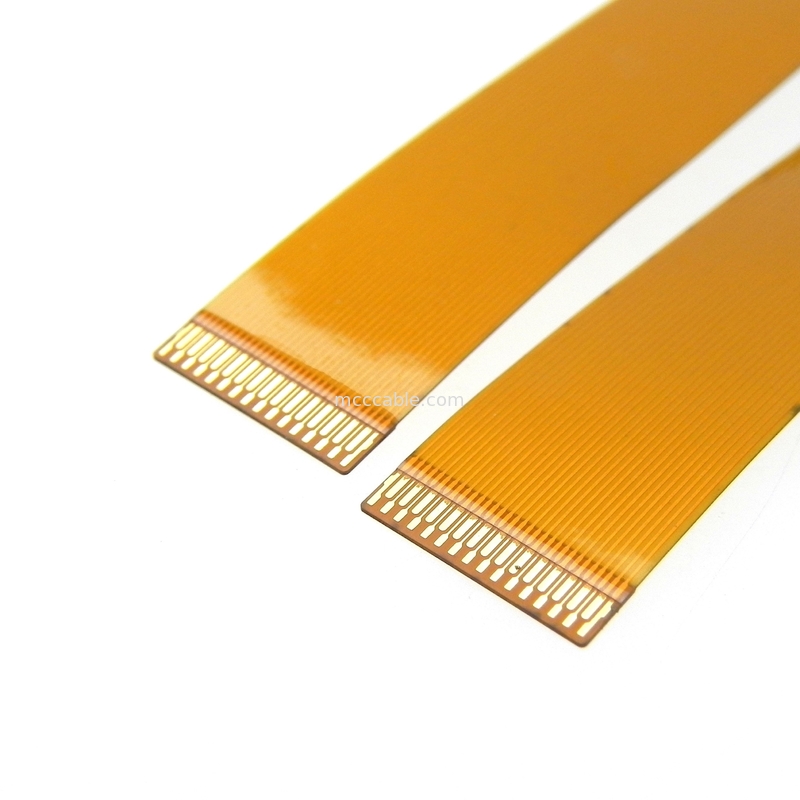 板FFC FPCは0.3 Mmを投げる21pin長さ60mmのlvds 21のピン コネクタ ケーブルをケーブルで通信する