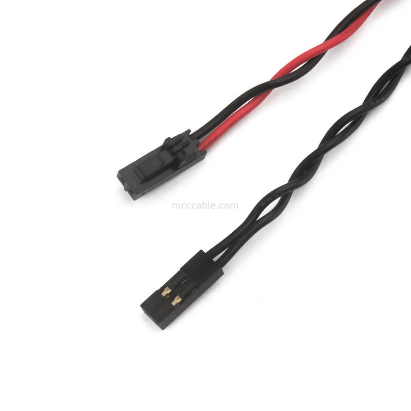 Bulgin Mpi002 28のD4 Molex 50579402へのRlのための赤く青い導かれた電源スイッチ ケーブル