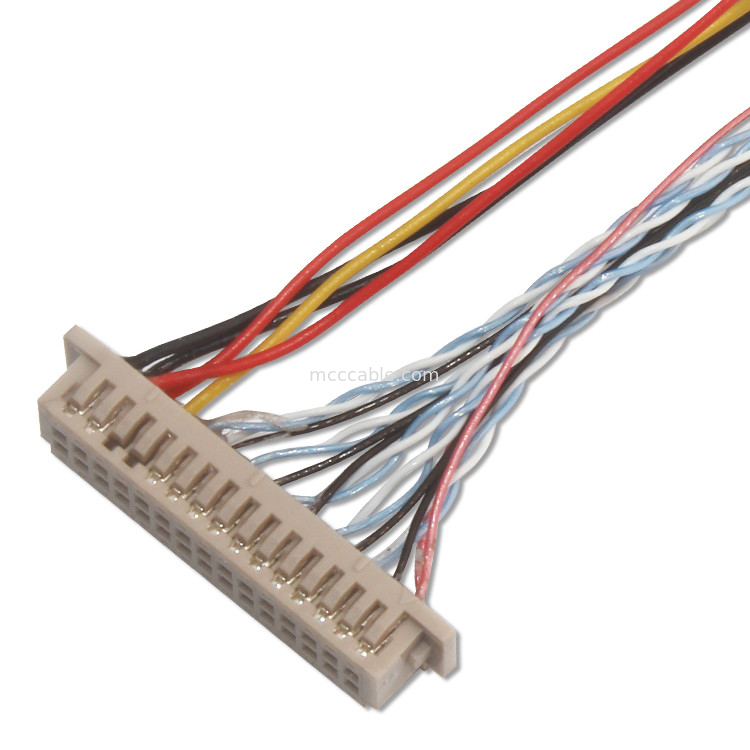 1.25mm 0.5mm Lvds同軸ケーブル Df13 30ds 1.25〜20453-240T-03 0.5mmピッチ