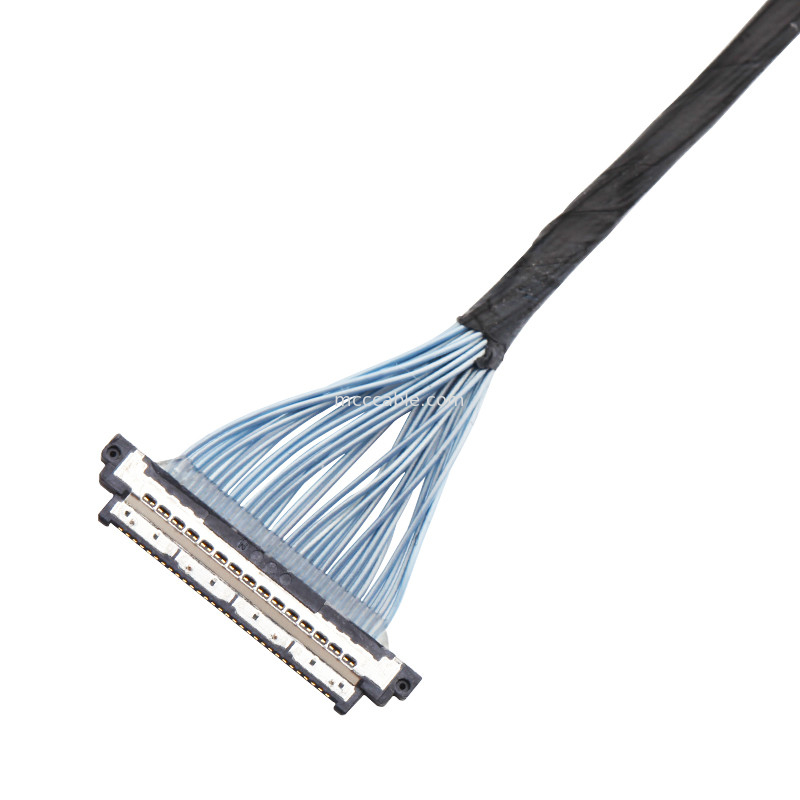 私へのKel Ssl20-30s  20454-030 Lvds Edpのケーブル会議0.5mmピッチ46 AWG
