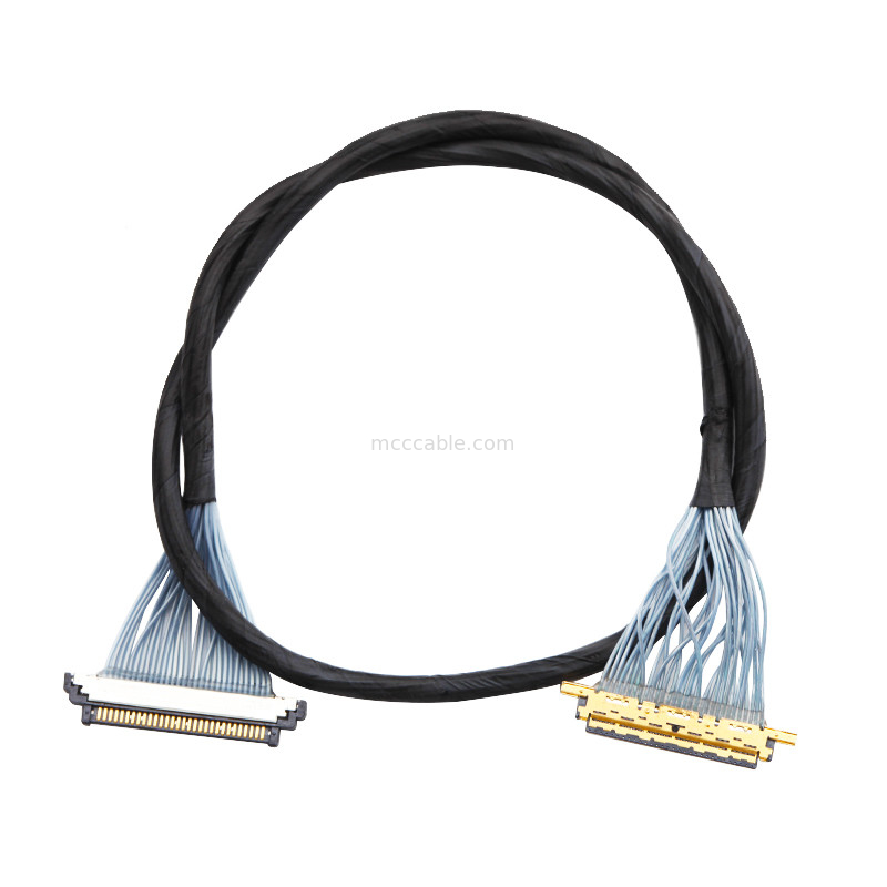 私へのKel Ssl20-30s  20454-030 Lvds Edpのケーブル会議0.5mmピッチ46 AWG