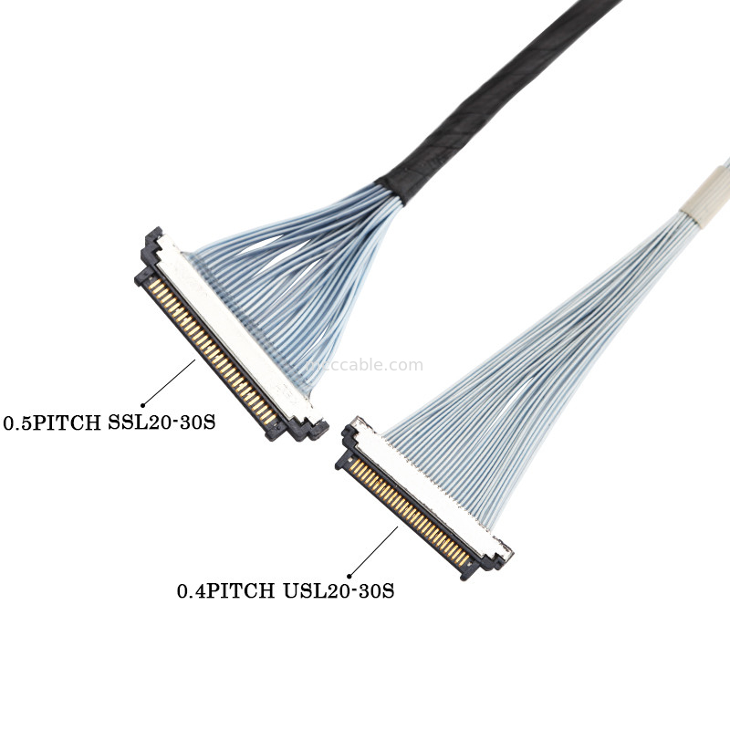 20453-230T-03 To Kel SSL20-30S マイクロコアシアルケーブル 30P Lvds Edpケーブル組立