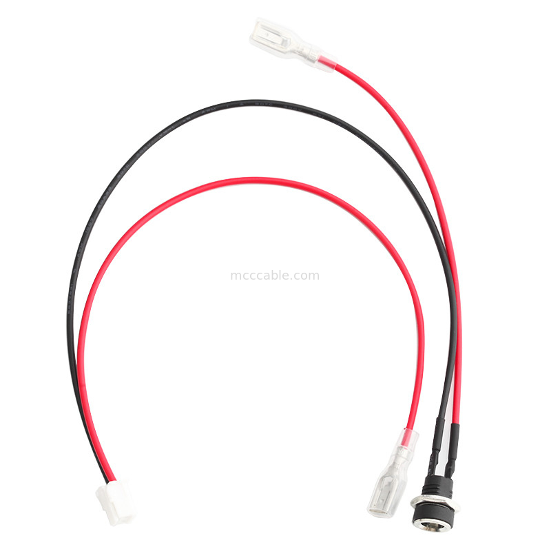 HSG XAP-02V-S力DC 3.6の円形ケーブルのためのDCのプラグへの注文ワイヤー馬具2.5ピッチ