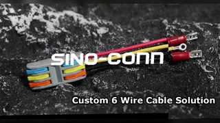 PCT-2-3 3 極レバー ナット ワイヤー ハーネス 18AWG クイック ディスコネクトの概要