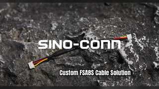 カスタム FSA8S 受信機ケーブルツイスト ワイヤー ハーネス 100mm