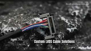 カスタム FI RE31HL DF19 20P LVDS ケーブル アセンブリ ソリューション