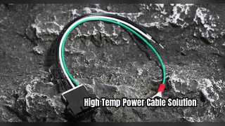カスタム高温 PTFE 電源ケーブル アセンブリ