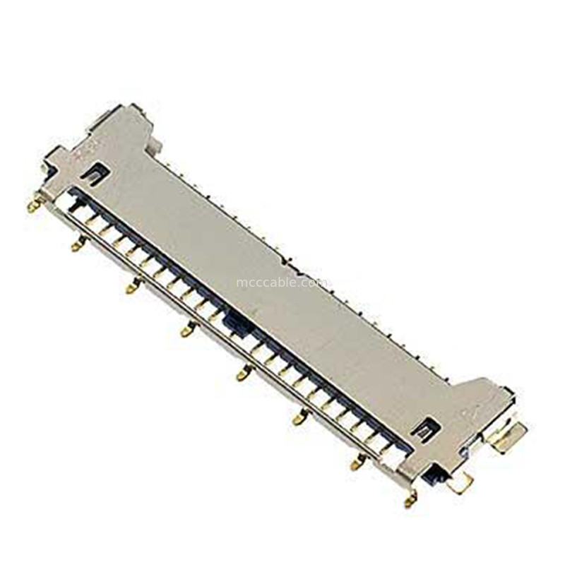lvdsのコネクターは40ピンlvdsのコネクター20977-040T 040E 01の横の合うタイプにマイクロ同軸コネクターをタイプする