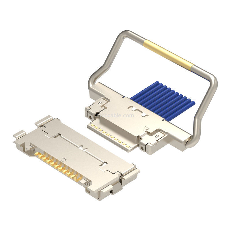 10p 20633-310T-01S マイクロコアシアルコネクタ 機械式ロックプラグ マイクロコアシアルケーブル組立用