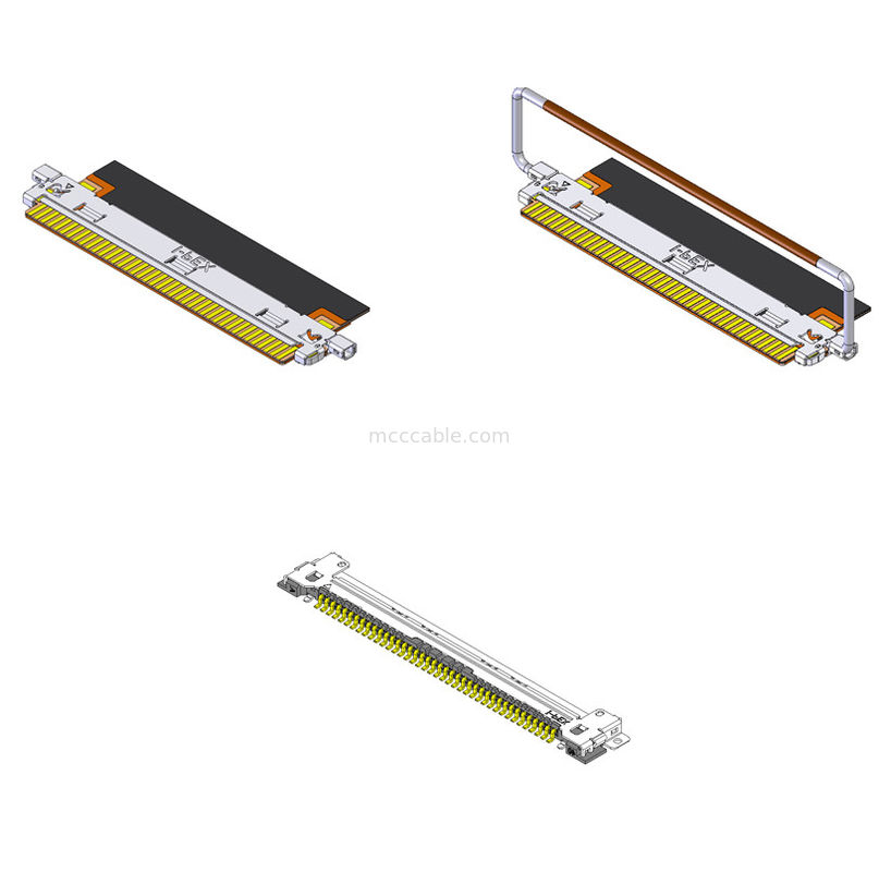 Lvds Cable VSF 20645-040T-01 40P 液晶ディスプレイ接続のための0.5mmピッチ
