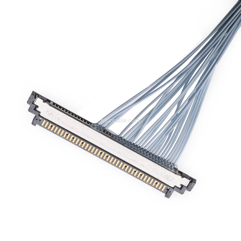 IDCのコネクターの余分良い同軸マイクロ同軸ケーブルKEL SSL20-40SBへのSSL20-40SB