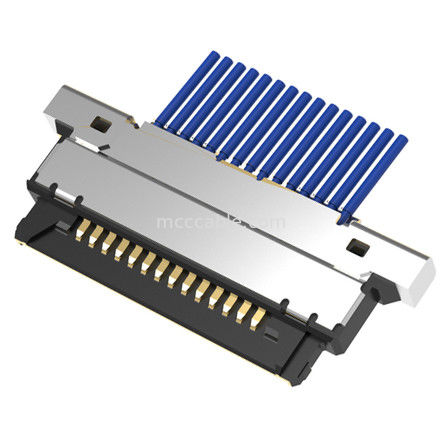 15ピンのマイクロコアシアルケーブル組成20345-015T-32R 0.4mmピッチ 水平交配型マイクロコアシアルコネクター