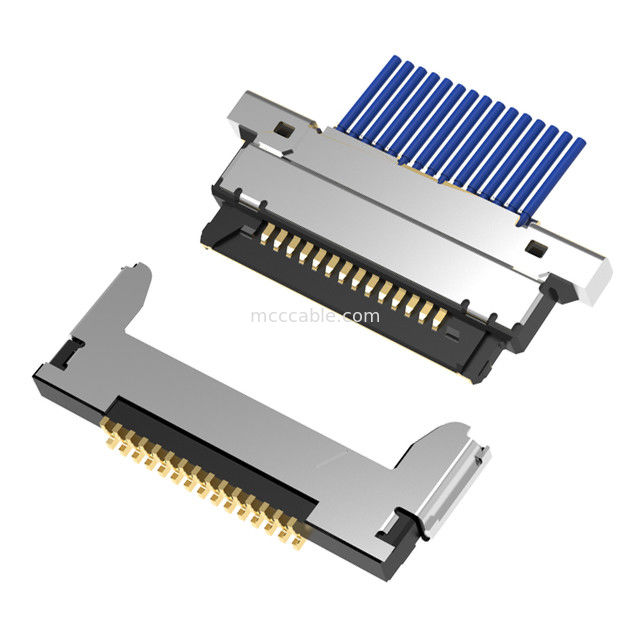 15ピンのマイクロコアシアルケーブル組成20345-015T-32R 0.4mmピッチ 水平交配型マイクロコアシアルコネクター