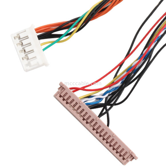 ISO14001 Lvds Lcdのケーブル会議20453-230TへのPH2.0 PHR-6P 1255H-2