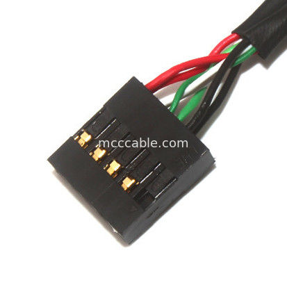 10 Pin 30AWG 2.54mmピッチのMolexのケーブル会議150mmの長さMolex 22-55-2101