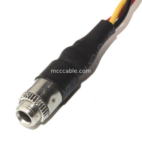 Molex 22 55 2101注文のケーブル ハーネス2.54mmピッチ3.5mmのパネルの台紙可聴周波ジャック