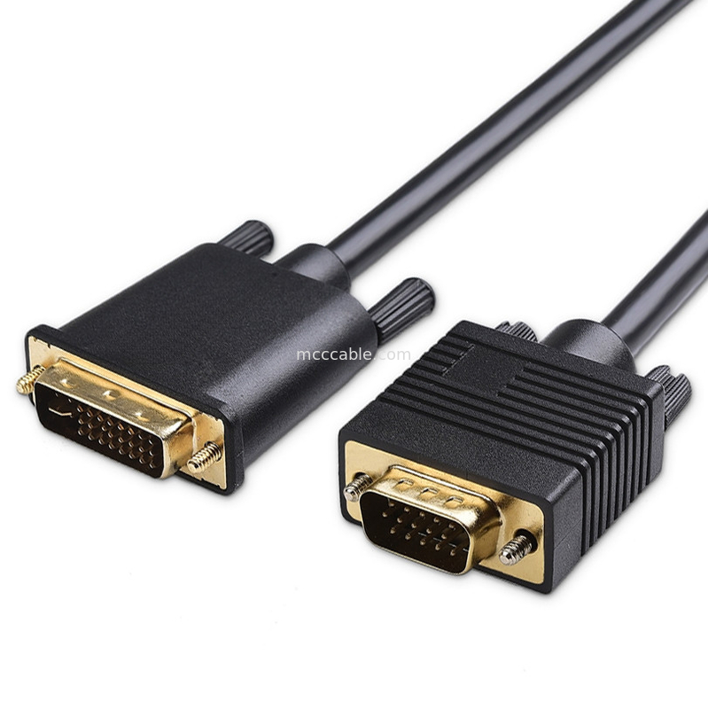 ROHS DVI-I 24+5 ピンからVGAケーブル LVDS LCD組立コネクタ OEM/ODM
