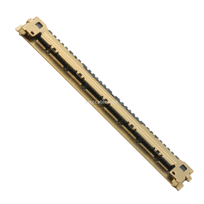 50ピン マイクロコアシアルコネクタ 0.4mm ピッチ 20525-050e-02 プレートエンド