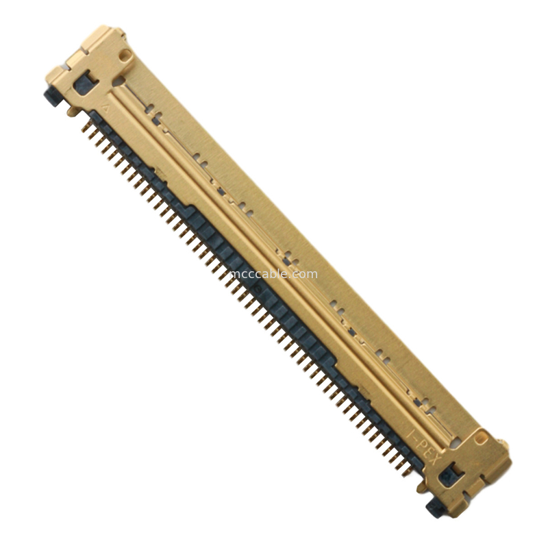 50ピン マイクロコアシアルコネクタ 0.4mm ピッチ 20525-050e-02 プレートエンド