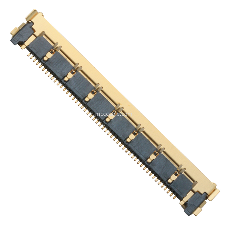 50ピン マイクロコアシアルコネクタ 0.4mm ピッチ 20525-050e-02 プレートエンド