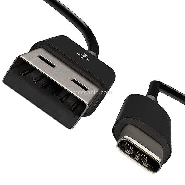 USBタイプCからUSB2.0USBCデータケーブル 高速0.5メートル