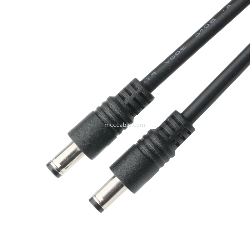 ケーブルコネクタ 1-1971905-4 HSG*1PCS AND TO DCプラグ 2.5*5.5mm ソルダータイプ PVC外観 鋳造