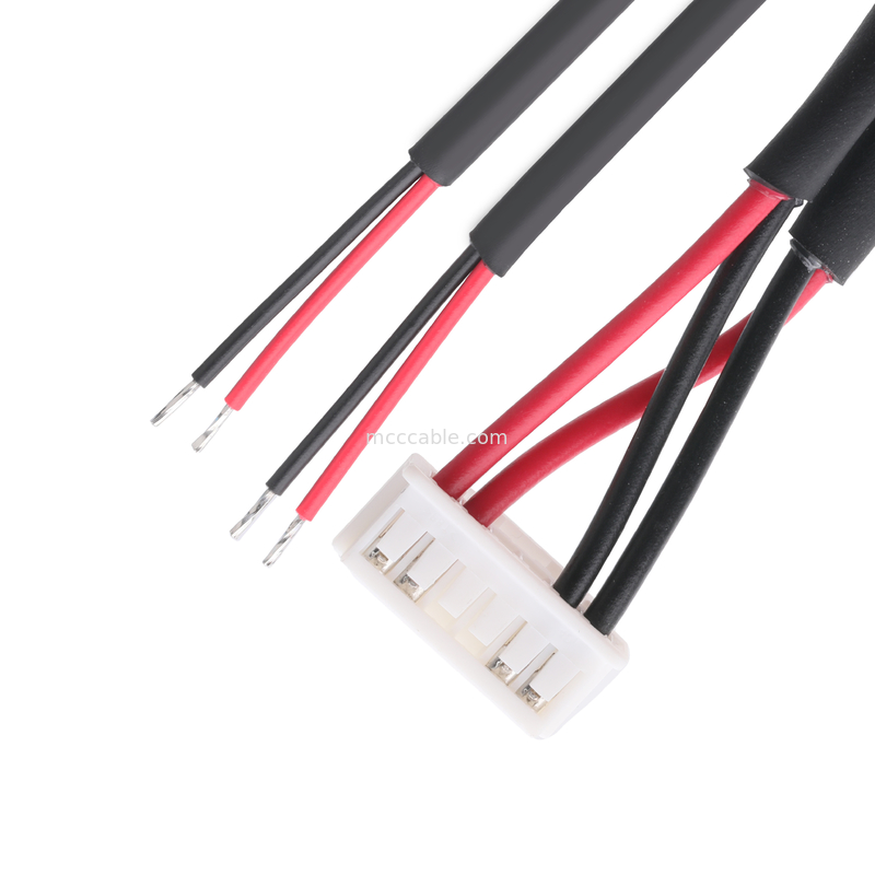 MOLEX 5023510600 PITCH 2.0mm 6P ハウシングからチンの4Pcs UL1007 80C 300V 22AWG カラー・ワール・図 PVC ROHS