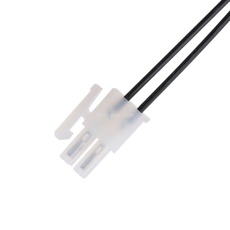 DCプラグ 2.1*5.5mm 溶接型 PVC 外見 鋳造 90 角度から MOLEX 39012020 PITCH 4.2mm 1*2Pハウジング