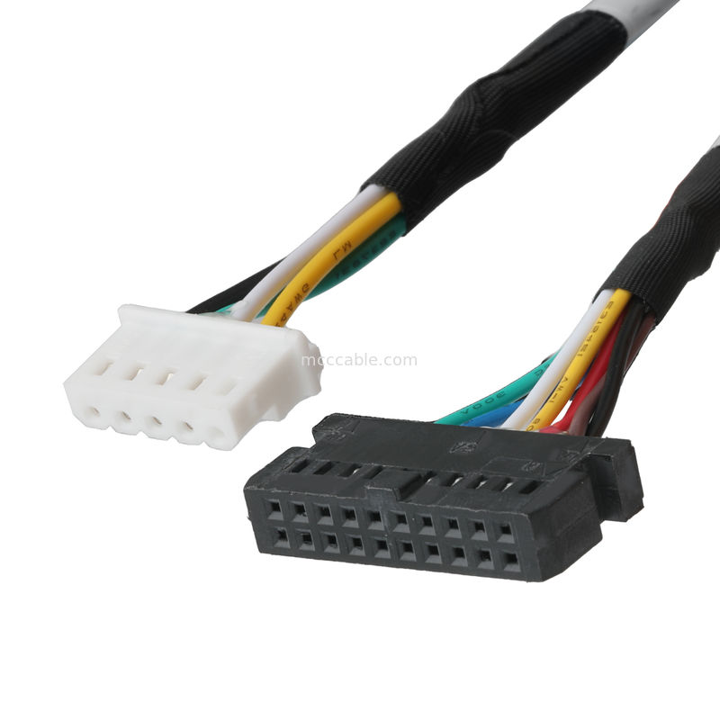 LVDSケーブル LHE PHSD 30P ピクス 2.0mmからA2545 20P ピクス 2.54mmワイヤー UL1007 24AWG カラー ピンアウト OEM/ODM