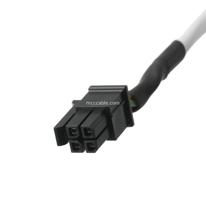 PUSHBUTTON LED ホワイト M12 IP65/IP67 から HSG MALE 43025-0400 ピッチ 3.0mm MX パワースイッチアクティベーター