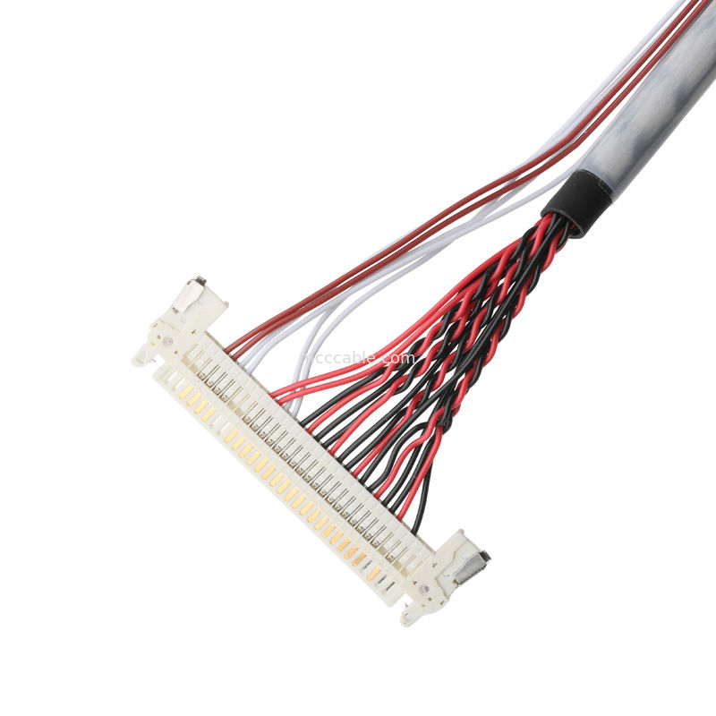 自動車用 JAE FI-X30HL 30P から DF14-30P と MOLEX 51021-1200 12Pin 組み合わせたケーブルコネクタ OEM/ODM