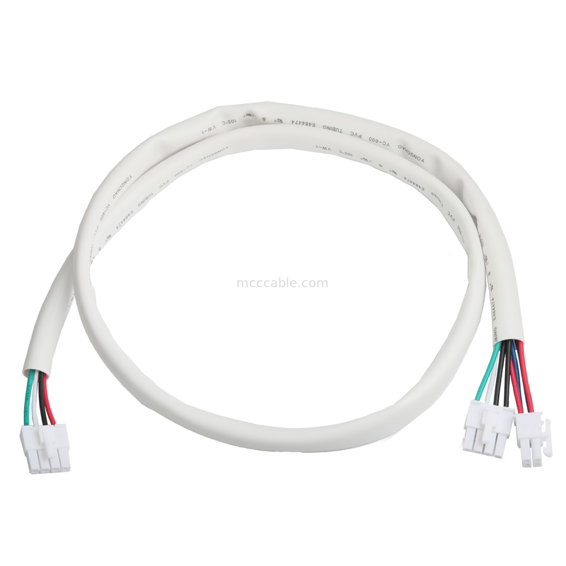 モレックス HSG 4P から RCPT HSG 4P ピッチ 4.2mm UL1007 18AWG 300V 80C OEM/ODM 長さ カスタマイズ