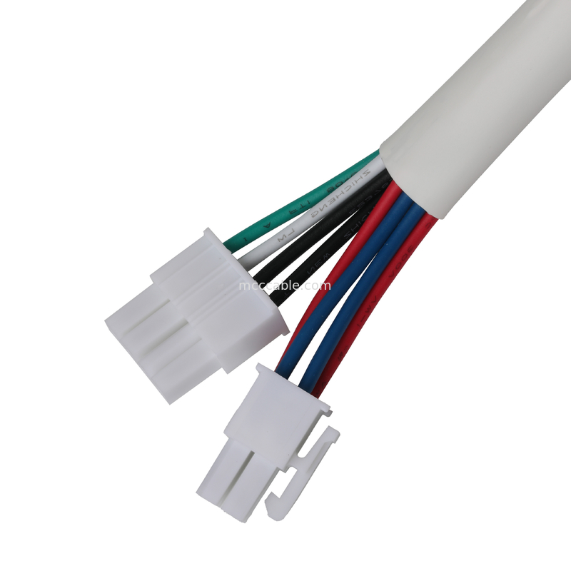 モレックス HSG 4P から RCPT HSG 4P ピッチ 4.2mm UL1007 18AWG 300V 80C OEM/ODM 長さ カスタマイズ