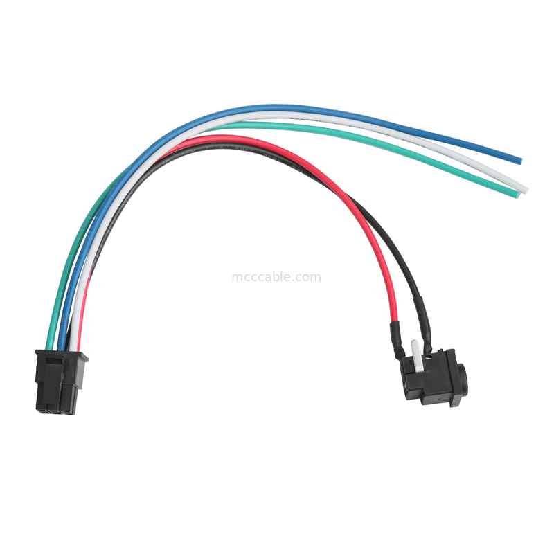 LHE 2147552062 MX3.0 6P から PJ-019 DC 電源接続ケーブル UL1007 20AWGケーブル