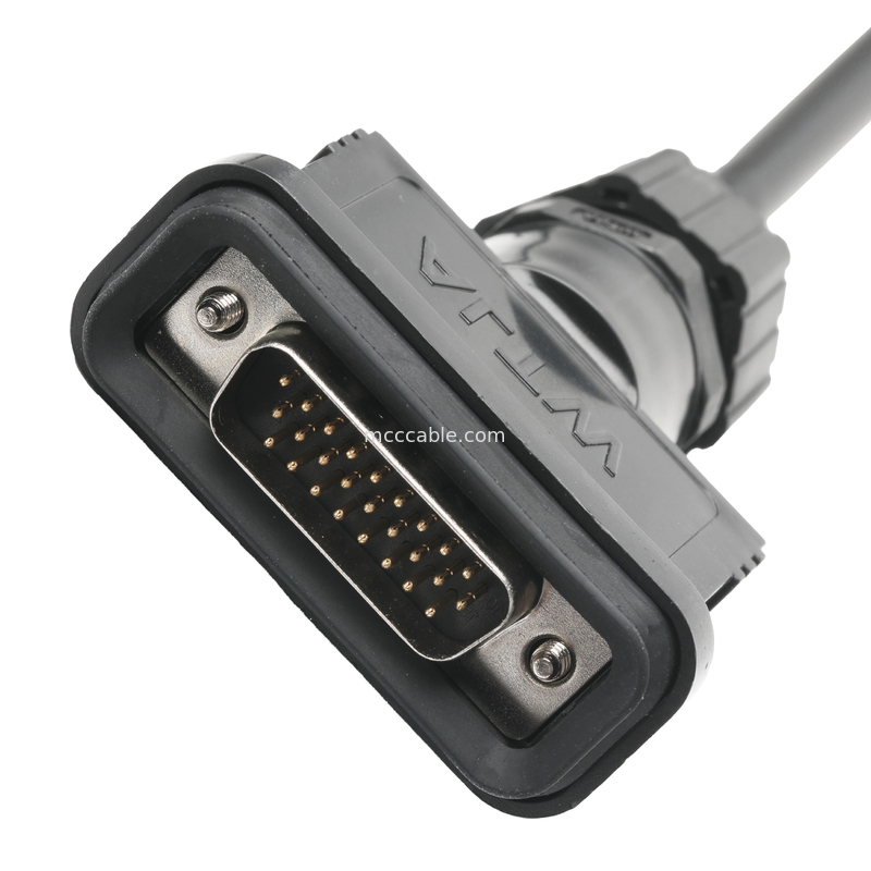 ROHS LVDSケーブル組立 HDB-26BMMA-SL7001 男性からHDB-26BFFA-SL7001 女性 長さ オーダーメイド OEM/ODM