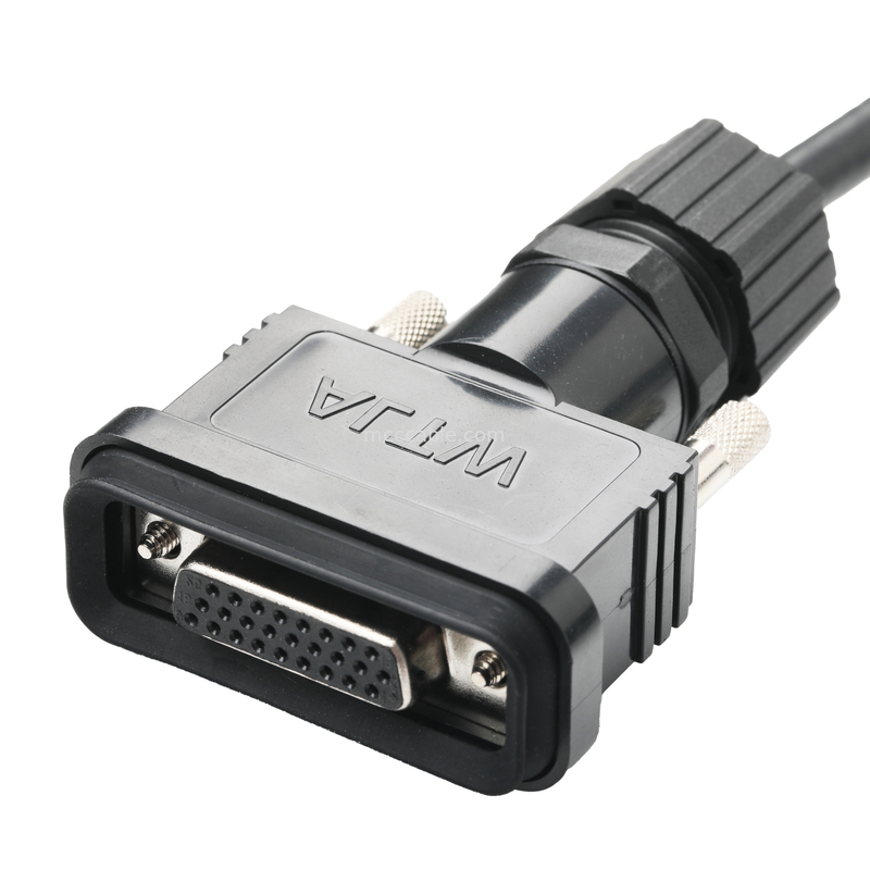 ROHS LVDSケーブル組立 HDB-26BMMA-SL7001 男性からHDB-26BFFA-SL7001 女性 長さ オーダーメイド OEM/ODM