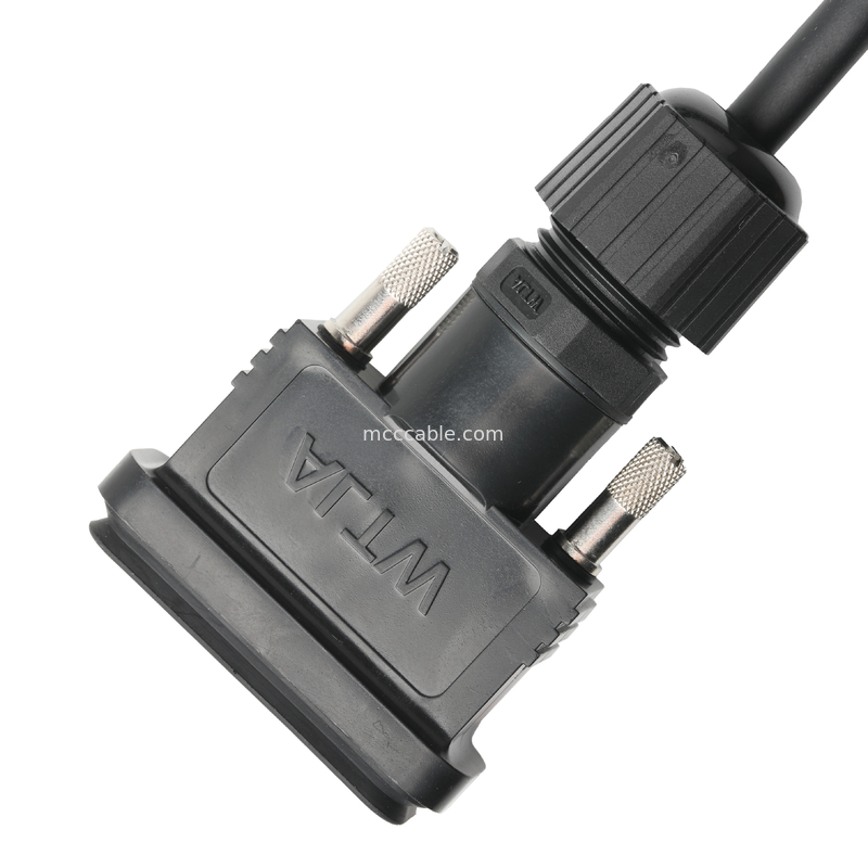 ROHS LVDSケーブル組立 HDB-26BMMA-SL7001 男性からHDB-26BFFA-SL7001 女性 長さ オーダーメイド OEM/ODM