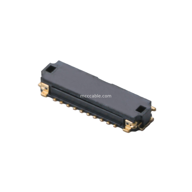 20854-010E-02 リセプタクルコネクタ LVDSケーブル 0.35mm ピッチピンアウト ROHSをカスタマイズ