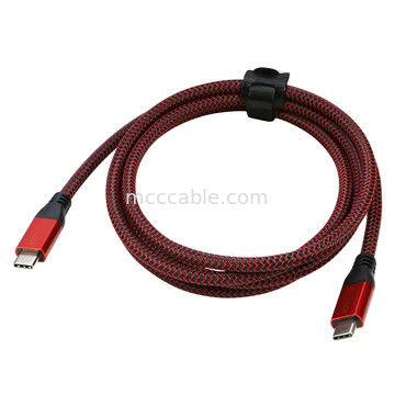 USB 4からThunderboltへUSB 4からThunderbolt拡張ケーブルUSB CサポートPD 100/240W 20V5A 40Gbps転送