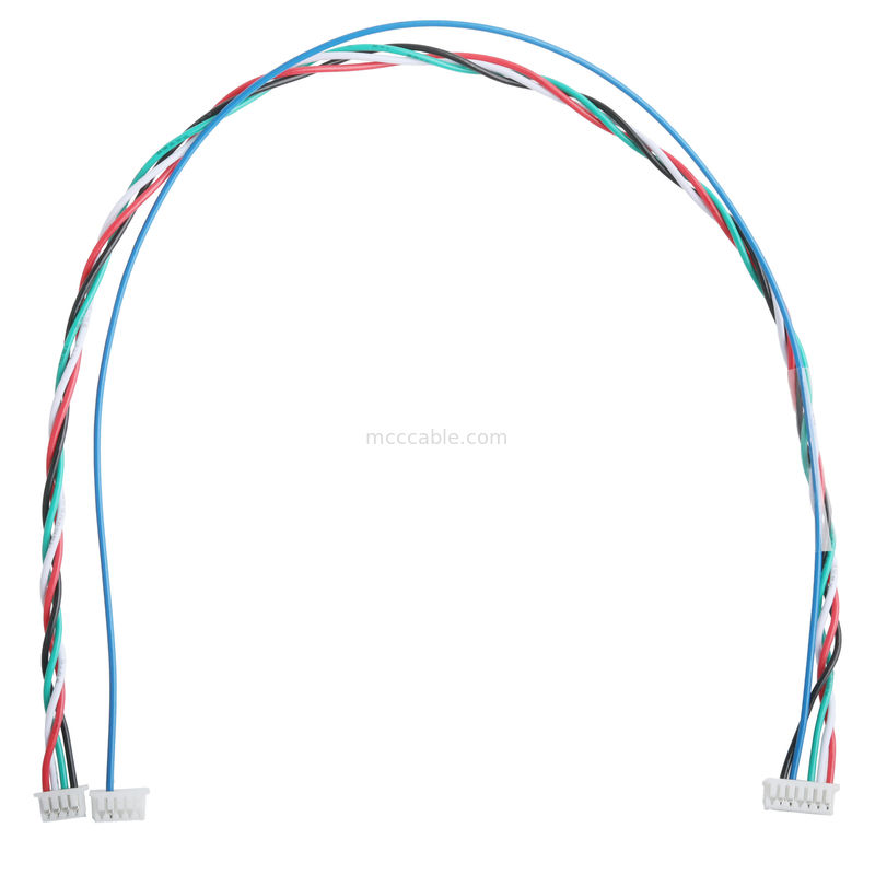 MOLEX CONNECTOR 51021-0400 4P と 51021-0500 5P から 51021-0700 RM 1.25mm ピッチ 7Pin AWG 26-28ケーブル OEM/ODM