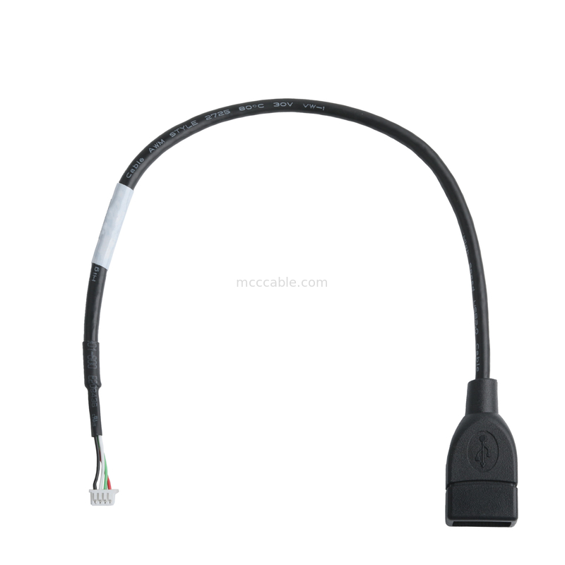 IC7用のUSBケーブルセット USB-A 2.0容器からMolex 51021-0400 RM 1.25mm 4Pin 外部拡張アダプター