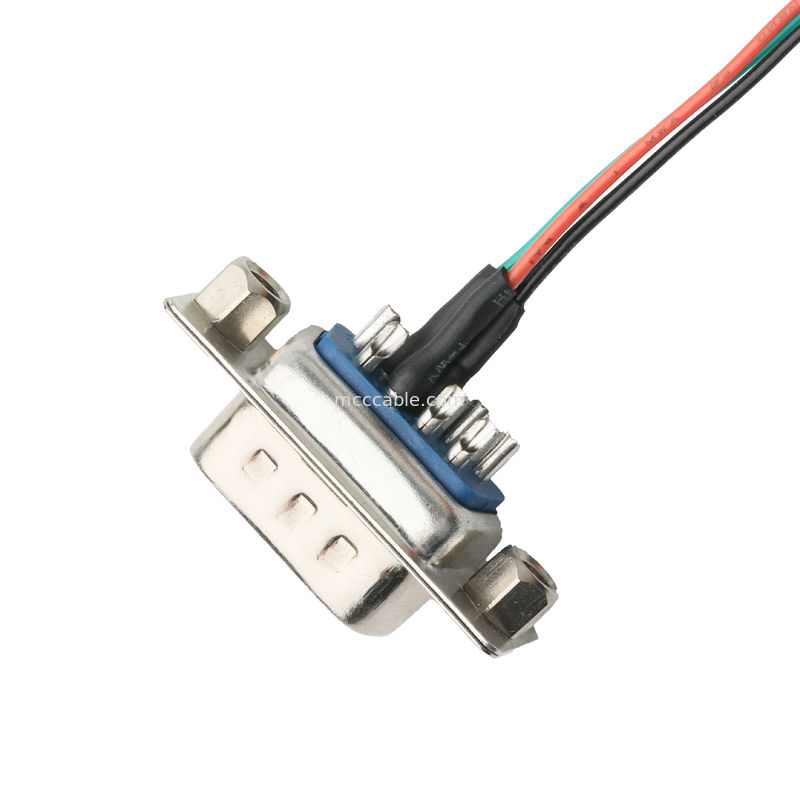 DB 9P LVDSケーブルアセンブリ D-SUB-9P 男性溶接器からMX1.25mm 4Pinワイヤーコネクタ OEM/ODM