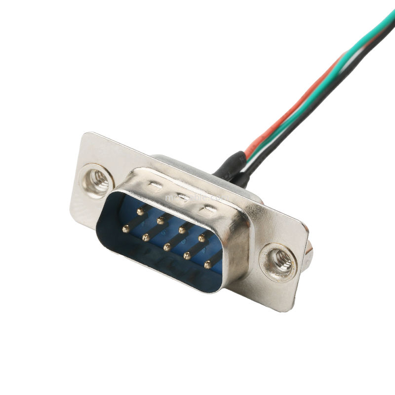 DB 9P LVDSケーブルアセンブリ D-SUB-9P 男性溶接器からMX1.25mm 4Pinワイヤーコネクタ OEM/ODM