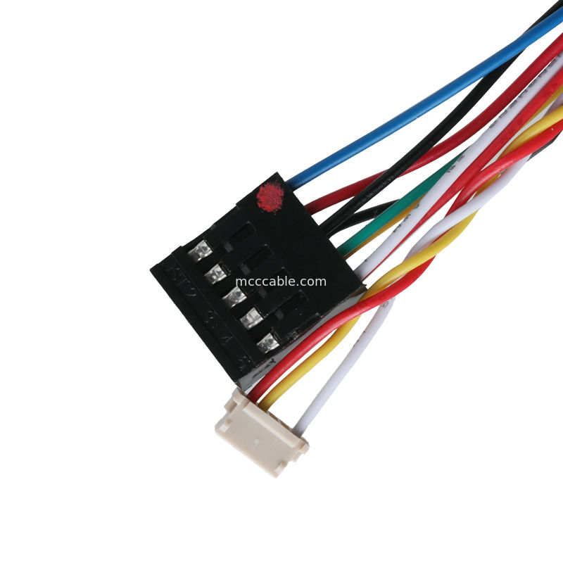 組み合わせたカスタマイズされたケーブル JST RF-10 から DF13-14S-1.25C DF13-5S-1.25C と SEN-13314 ケーブルコネクタ組